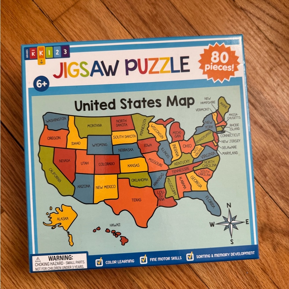 80pcs floor puzzle
